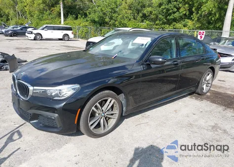 2019 BMW 740I xDrive z USA, uszkodzony, nr VIN WBA7E4C52KGV70006